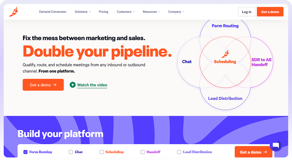Chili Piper sales scheduling software